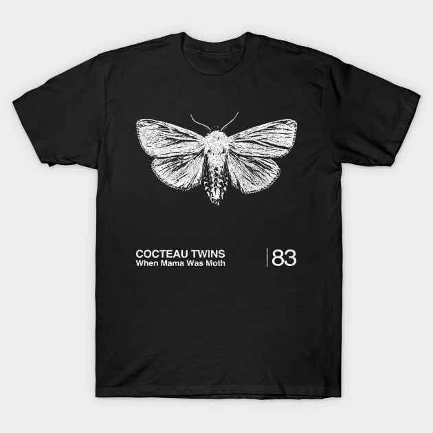 When Mama Was Moth / Minimalist Graphic Artwork Design T-Shirt by saudade